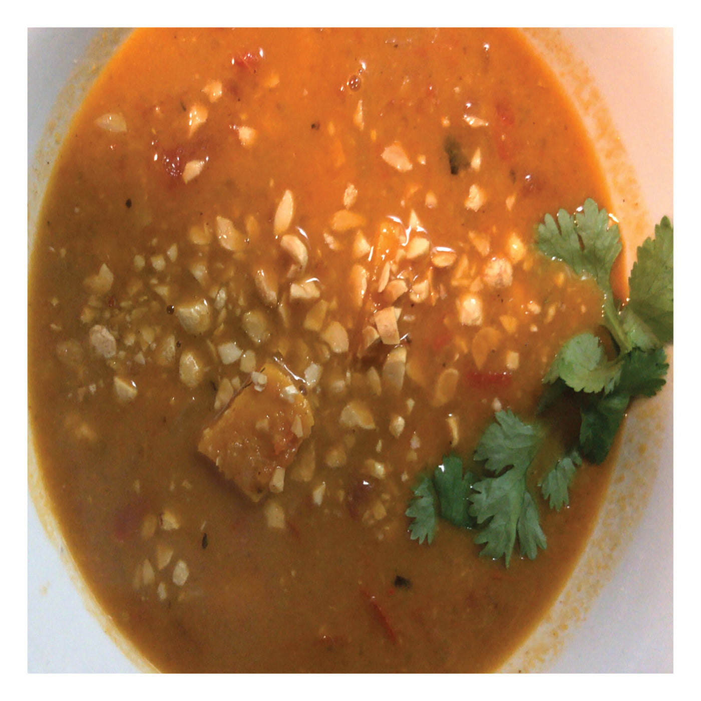 African Sweet Potato & Peanut Soup