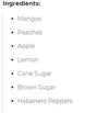 Arawak Farm® Spicy Fruit Spread - Mango Peach